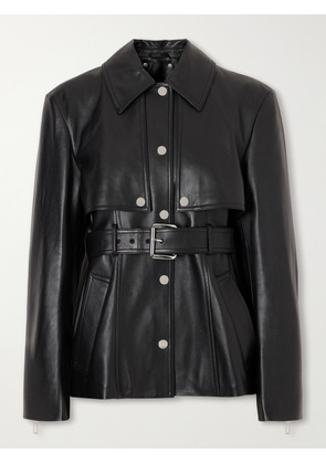 Sportmax - Leather Jacket - Black - UK 6,UK 8,UK 10