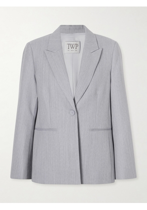 TWP - Her Wool Blazer - Blue - xx small,x small,small,medium,large