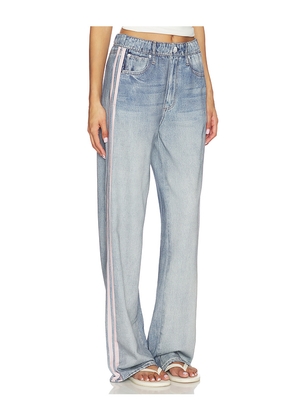 Rag & Bone Miramar Terry Track Pants in Blue. Size L. Also in XXS, S, M, XL.