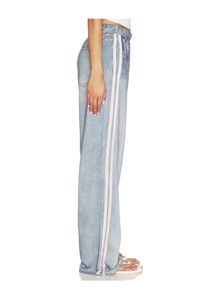 Rag & Bone rb Miramar Terry Track Pants in Blue. Size L. Also in XS, S, M.