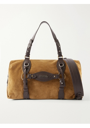 Isabel Marant - Tilpa Suede And Leather-trimmed Weekend Bag - Neutrals - One size