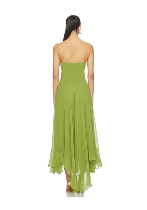retrofete Louisa Dress in Green. Size L. Also in XXS.