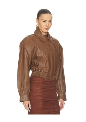 Ronny Kobo Samson Jacket in Brown. Size L. Also in S, M.