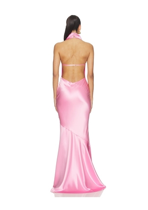 retrofete Luneth Dress in Pink. Size XXS. Also in S, M, L, XL.