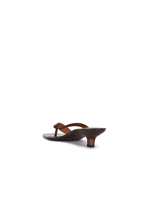 Steve Madden Tracie Sandal in Cognac. Size 10. Also in 8, 9.