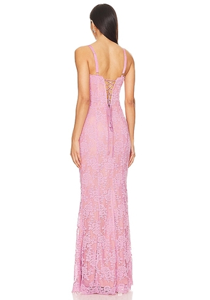 V. Chapman Ruby Gown in Pink. Size 6. Also in 4, 2, 8.