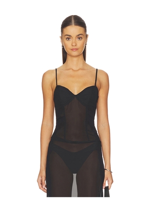 superdown Brantley Top in Black. Size L. Also in XXS, XS, S, M, XL.