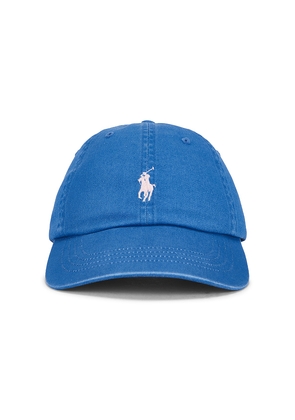 Polo Ralph Lauren Twill Classic Sport Cap Hat in Blue.