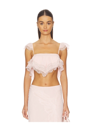 Tularosa Marisa Top in Blush. Size L. Also in XS, XXS, S, M.