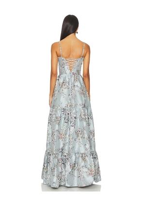 V. Chapman Lucetta Gown in Baby Blue. Size 00. Also in 0, 12.