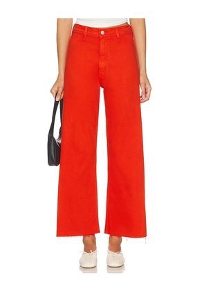 PISTOLA Penny Crop High Rise Wide Leg Jeans in Red. Size 23. Also in 24, 25, 26, 27, 28, 29, 30, 31, 32, 33.