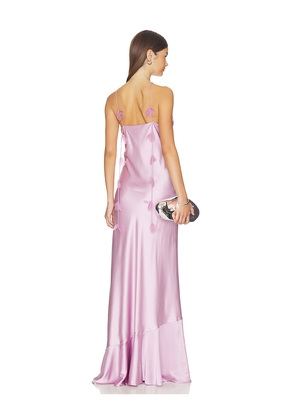 AMUR Camila Maxi Dress in Lavender. Size 0. Also in 00, 10, 12, 2, 4, 6.