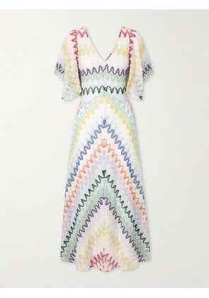 Missoni - Metallic Crochet-knit Maxi Dress - White - IT36,IT38,IT40,IT42,IT44,IT46,IT48