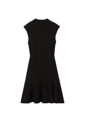 Claudie Pierlot pleated knit dress - Black