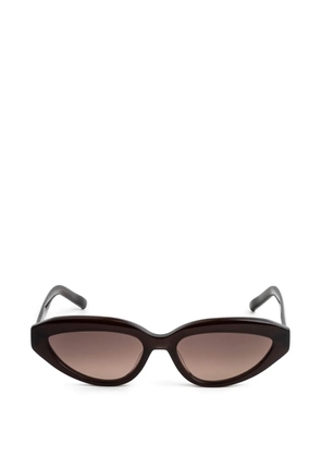Kaleos Blum cat-eye-frame sunglasses - Brown