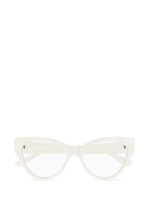 Balenciaga Eyewear cat-eye glasses - White