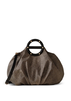 Borbonese medium Vis-A-Vis tote bag - Black