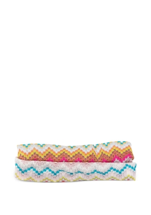 Missoni zig-zag hair accessory - White