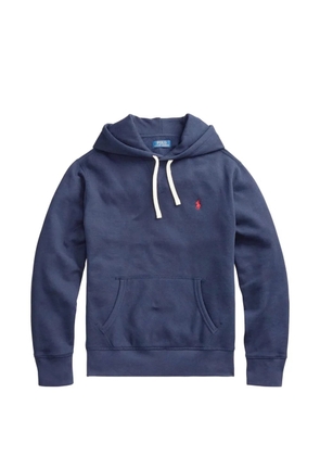 Polo Ralph Lauren logo-embroidered hoodie - Blue