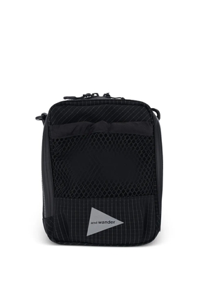 and Wander Reflective messenger bag - Black
