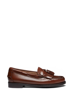 G.H.Bass Esther Kiltie tassel leather loafers - Brown