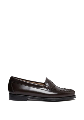 G.H.Bass penny leather loafers - Brown