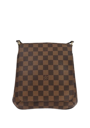 Louis Vuitton Pre-Owned 2006 Musette Salsa checked-pattern shoulder bag - Brown