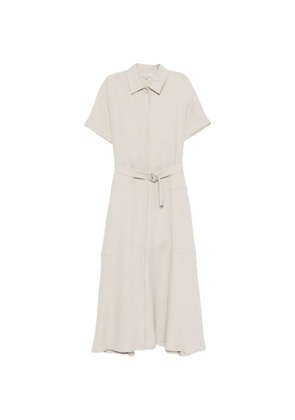 Antonelli short-sleeve midi dress - Neutrals