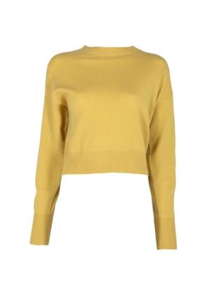 Le Kasha Menorca cropped round-neck sweater - Yellow