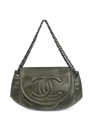 CHANEL Pre-Owned 2010s leather shoulder bag - Silver