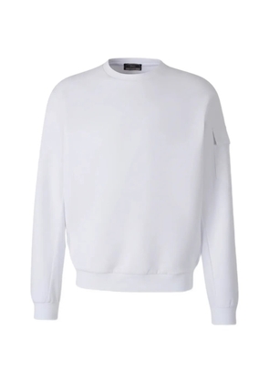 Herno sleeve-pocket sweatshirt - White
