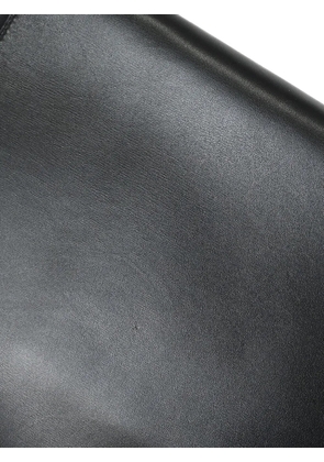 Hermès Pre-Owned 2004 zip leather clutch bag - Black