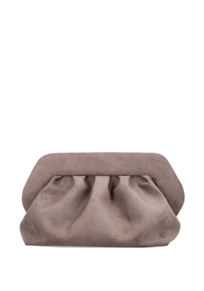Themoirè Bios ruched clutch bag - Grey