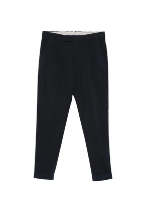 PT Torino pleated tapered trousers - Blue