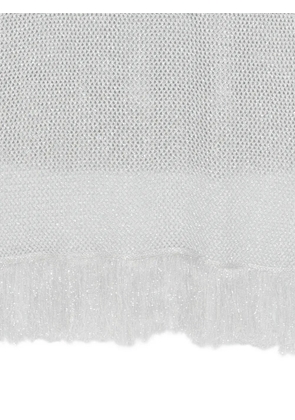 Neera fringed scarf - Silver