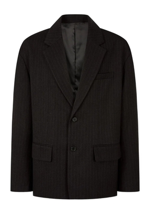 TOMBOY striped-pattern blazer - Black