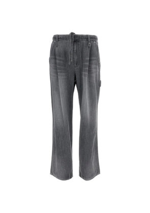 Wooyoungmi elasticated-waist jeans - Grey