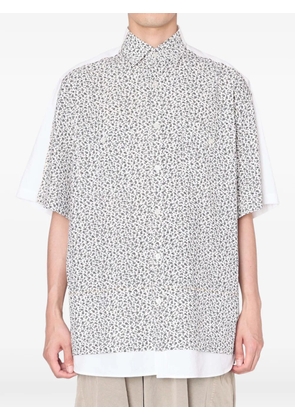 Kolor floral-print shirt - White