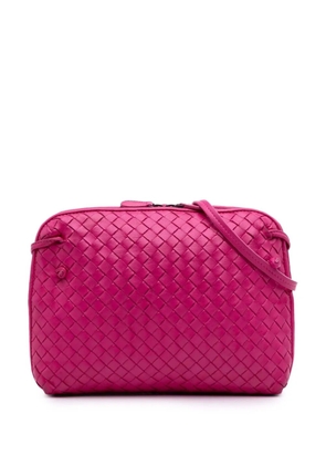 Bottega Veneta Pre-Owned 2012-2025 Nappa Intrecciato Nodini crossbody bag - Pink
