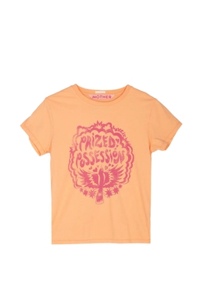 MOTHER The Lil Goodie printed T-shirt - Orange