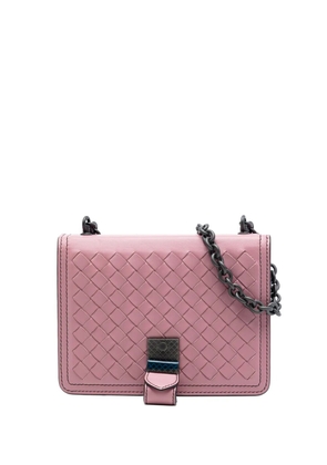 Bottega Veneta Pre-Owned 2012-2025 Small Nappa Intrecciato Runway shoulder bag - Pink