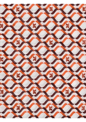 Max Mara graphic-print sarong - White