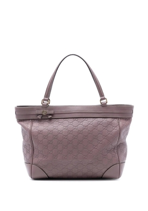 Gucci Pre-Owned 2016-2025 Guccissima Mayfair tote bag - Purple