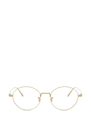 Oliver Peoples round-frame sunglasses - Gold