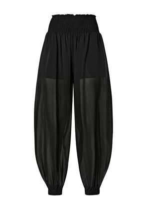 PINKO shirred trousers - Black