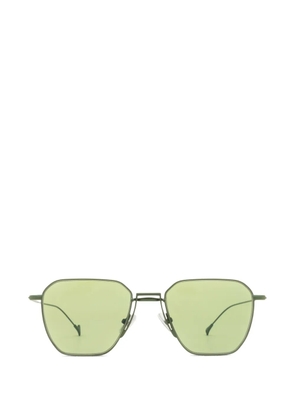 Eyepetizer Torino geometric-frame sunglasses - Green
