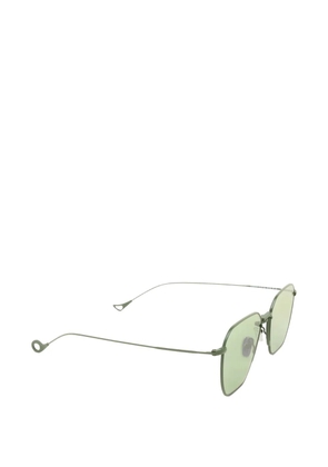 Eyepetizer Torino geometric-frame sunglasses - Green