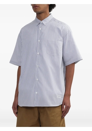 Comme des Garçons Homme striped short-sleeve shirt - Blue