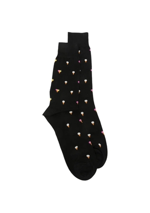 Paul Smith Kerry ice cream-print socks - Black