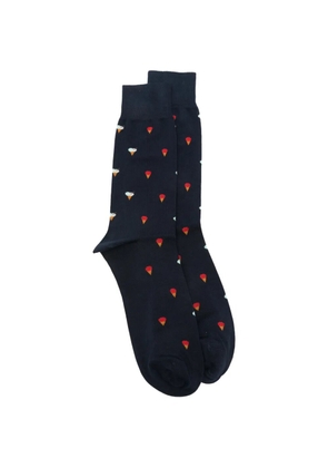 Paul Smith Kerry ice cream-print socks - Blue